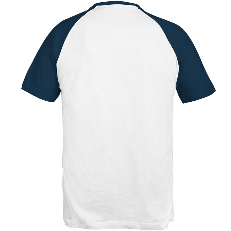 Camiseta Baseball Bicolor Hombre Trasero